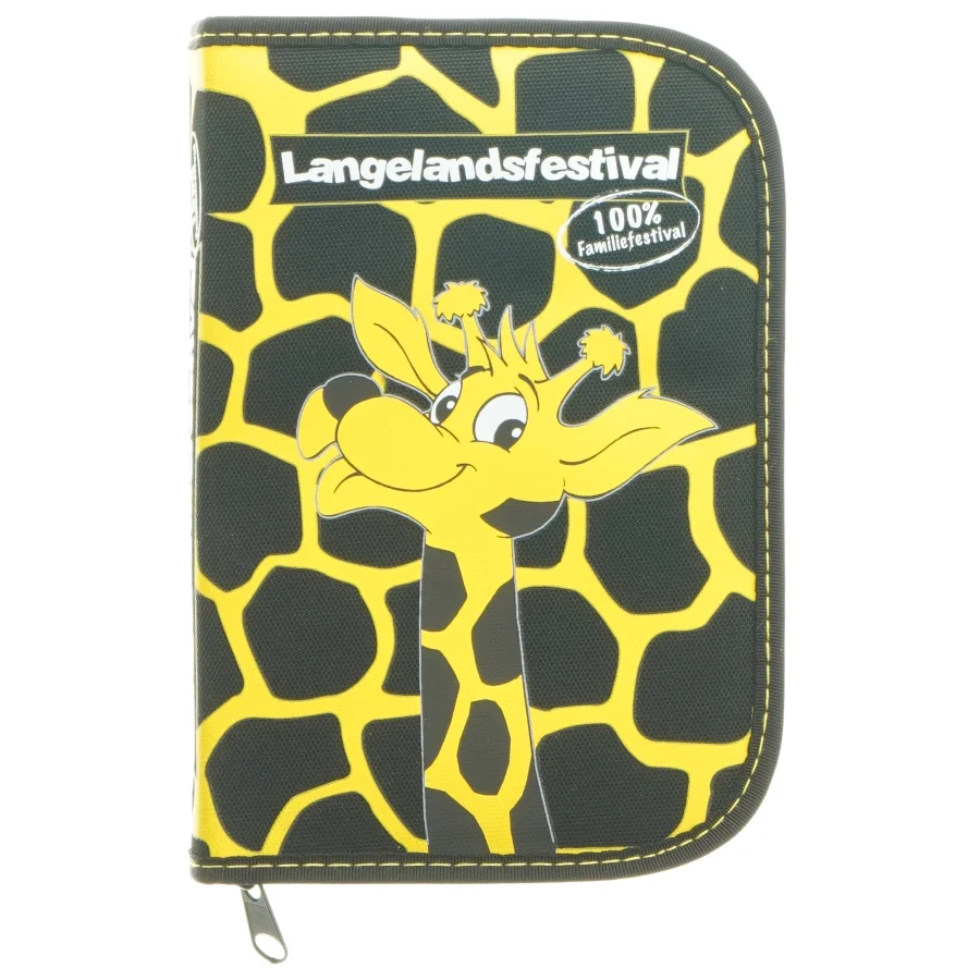 Penalhus med farveblyanter fra Langelandsfestival (str. 19,5x13 cm)