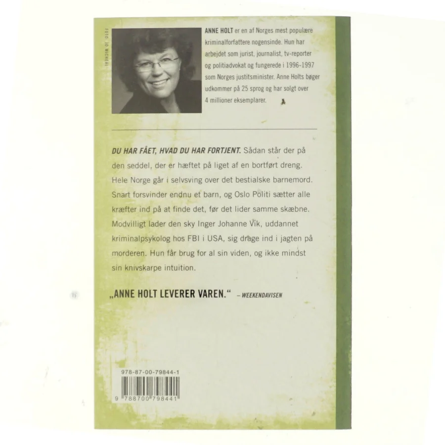 Det der er mit af Anne Holt