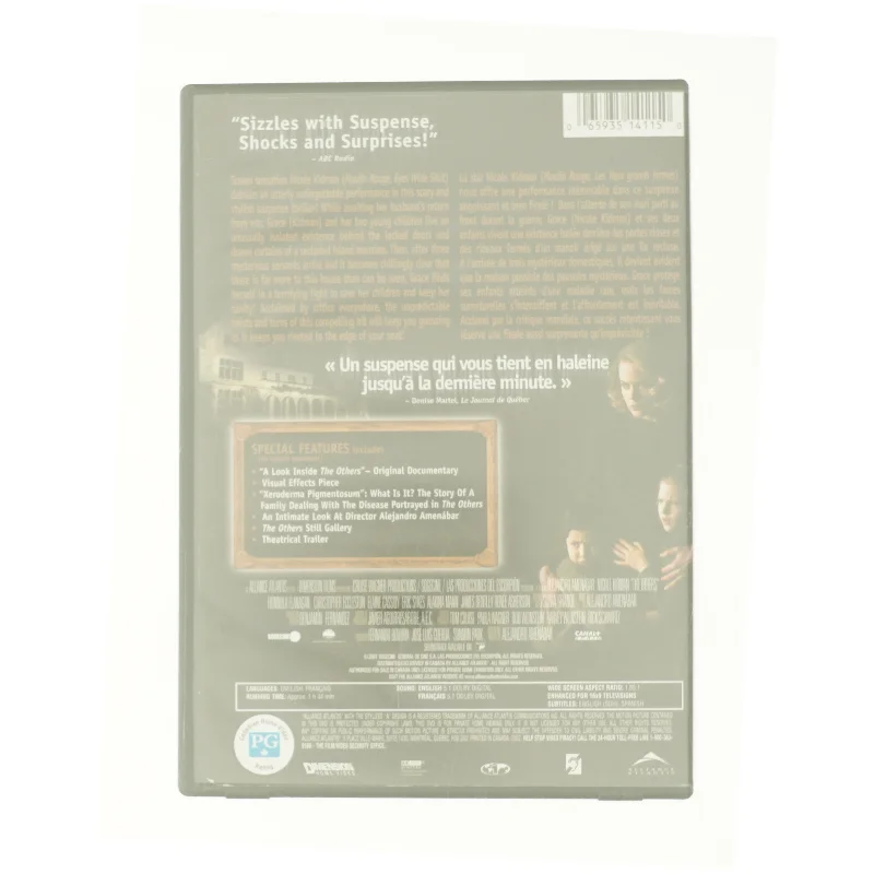 The Others (Two-Disc Collector's Edition) (2003) Nicole Kidman fra DVD