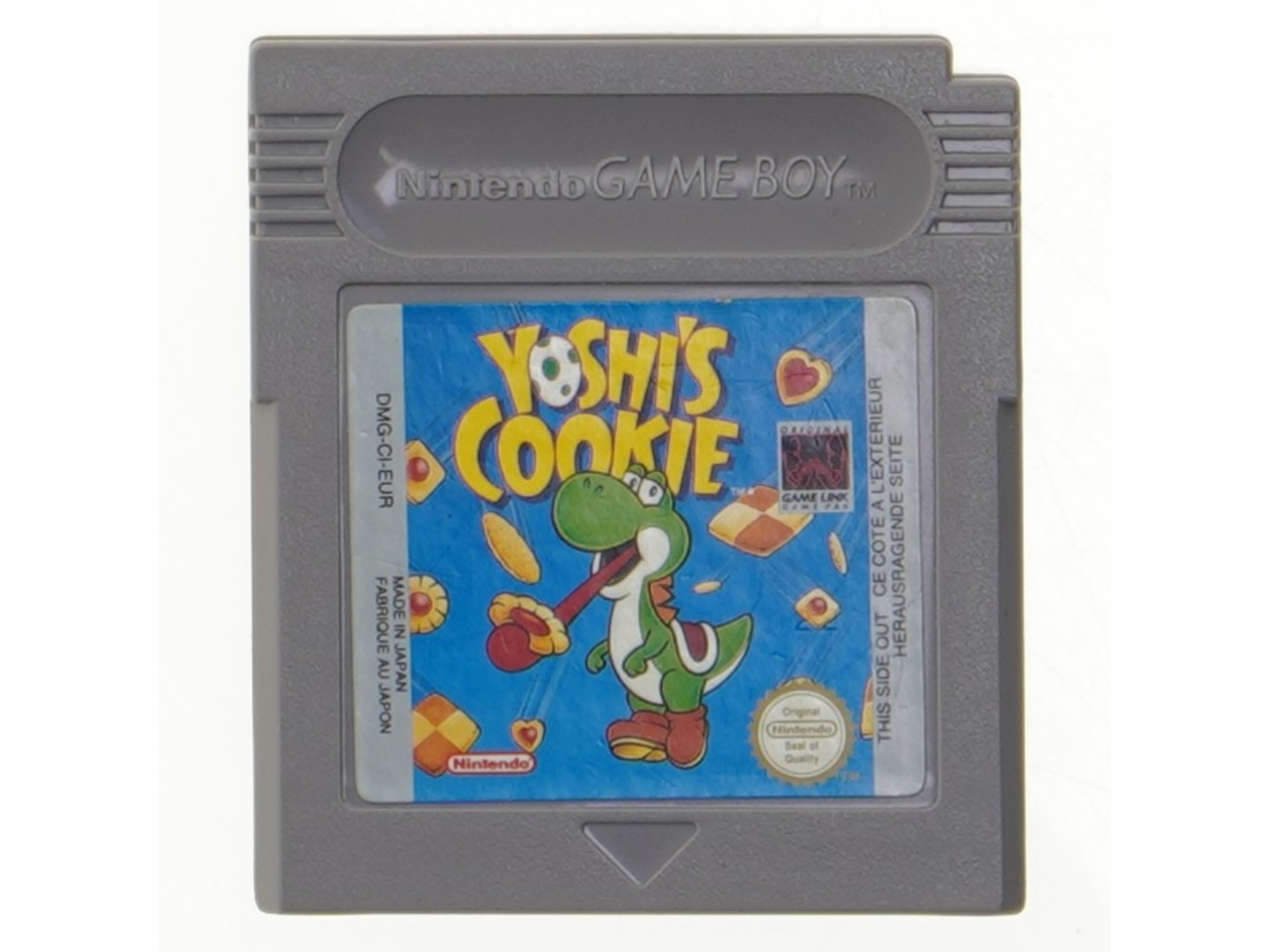 Nintendo Game Boy spil, Yoshi's Cookie fra Nintendo (str. 6 cm)
