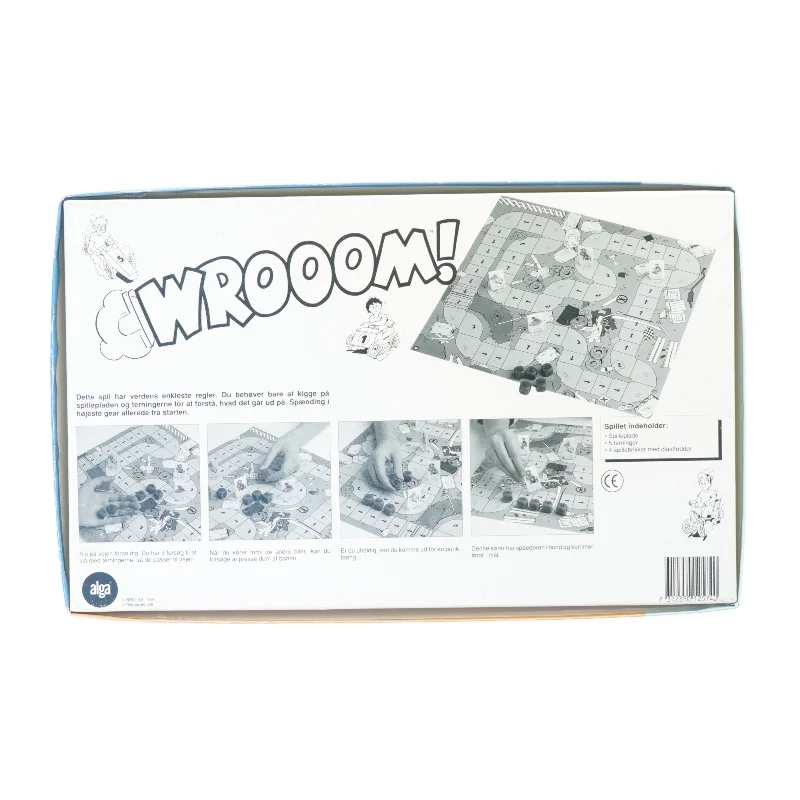 Wrooom brætspil fra Alga (str. 38 x 24 cm)