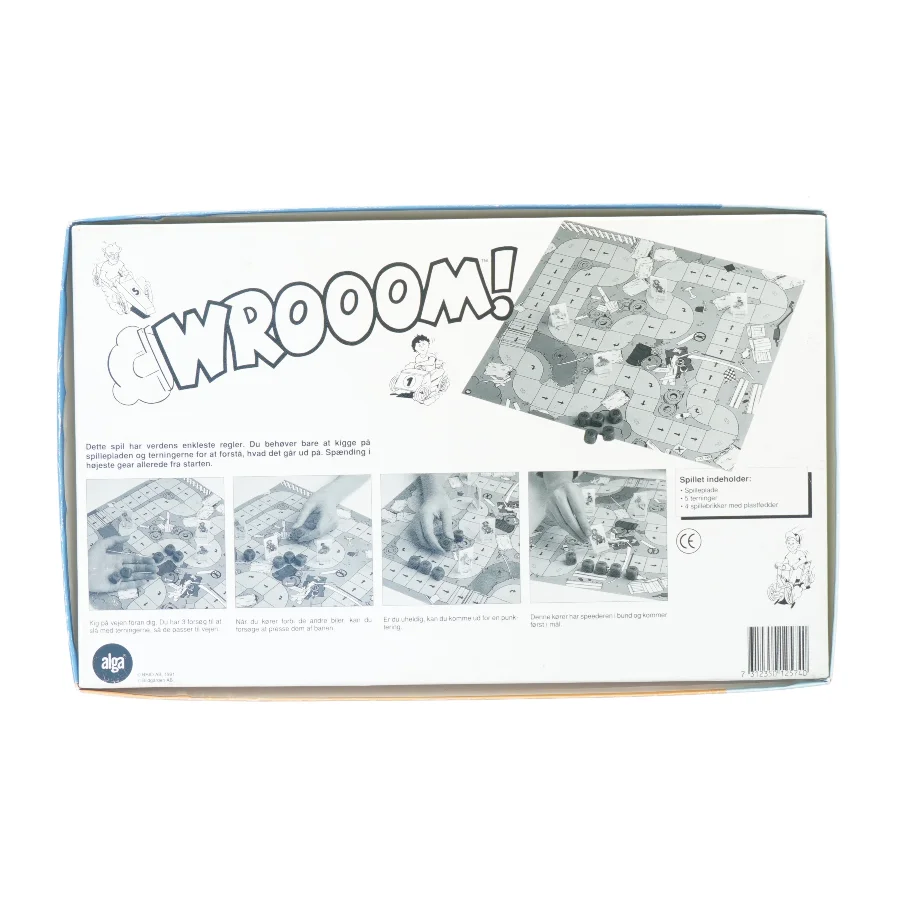 Wrooom brætspil fra Alga (str. 38 x 24 cm)