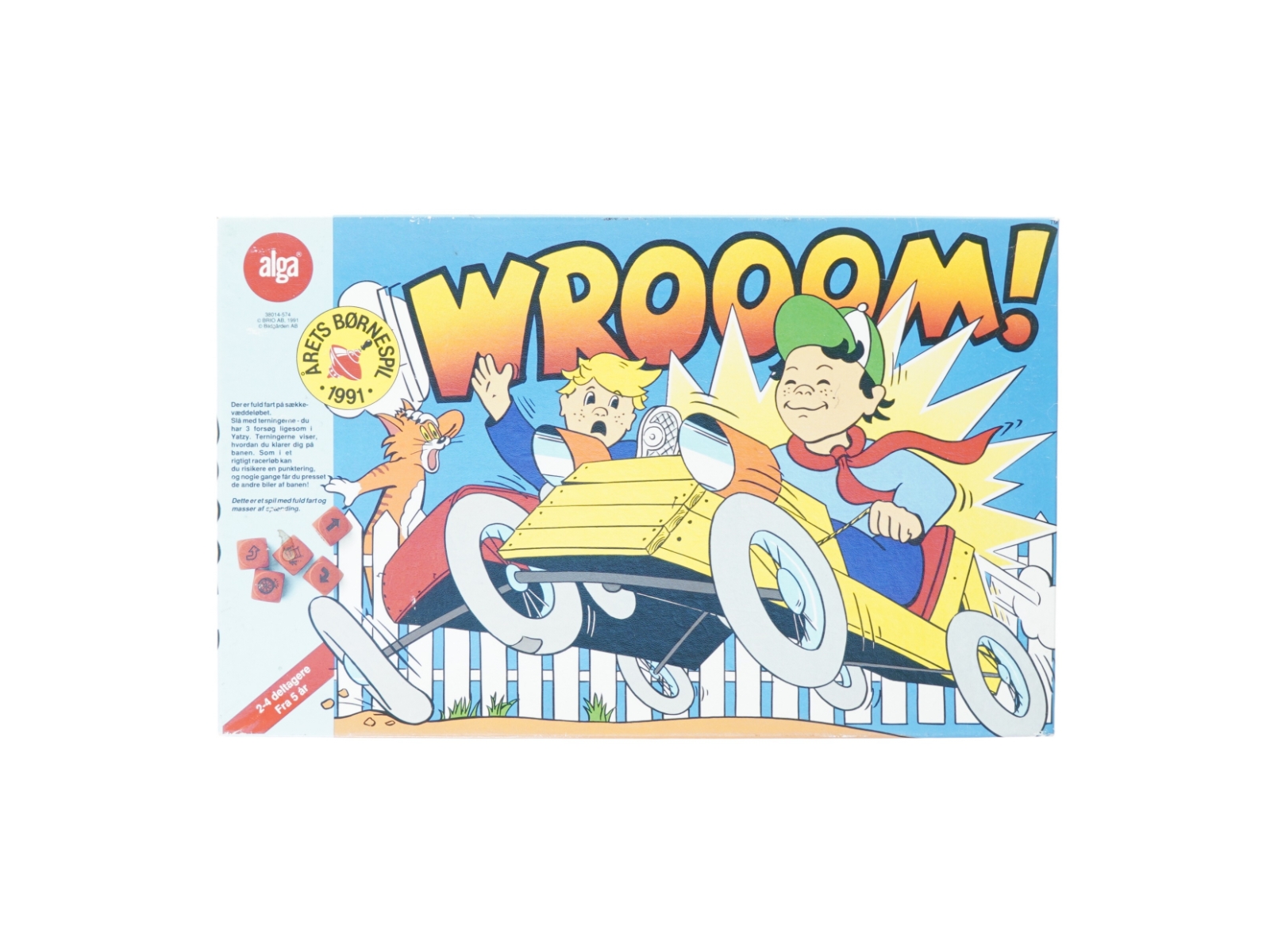 Wrooom brætspil fra Alga (str. 38 x 24 cm)