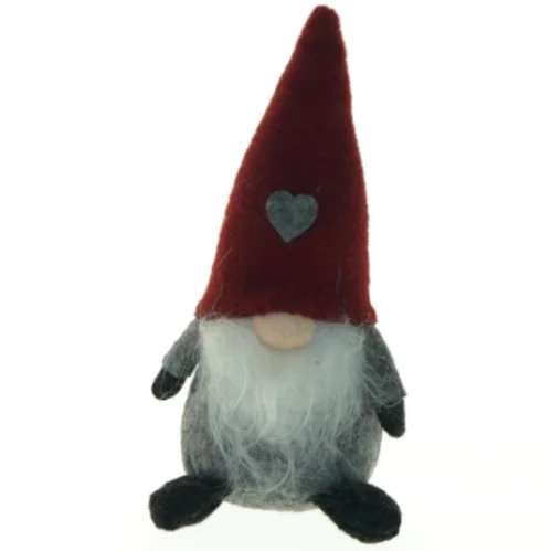 Filtet nissefigur (str. H. 19 cm)