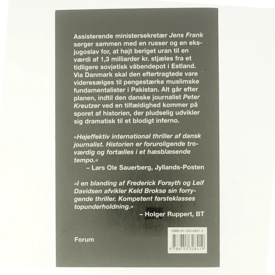 Vraggods : spændingsroman af Keld Broksø (Bog)