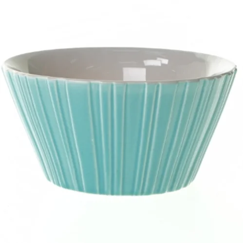 Blå skål (str. 14 cm)