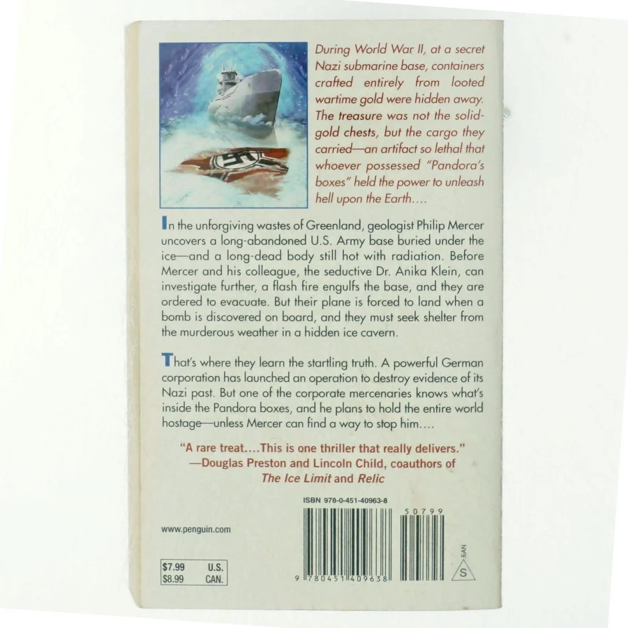 Pandora's Curse af Jack Du Brul (Bog)