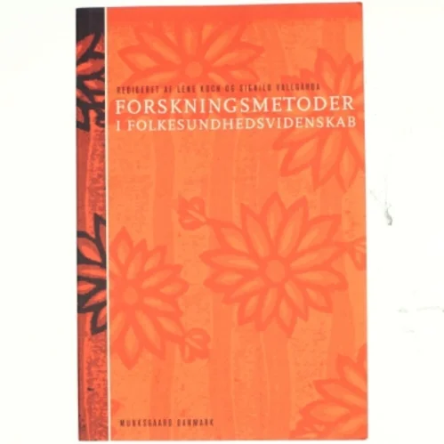 Forskningsmetoder i folkesundhedsvidenskab (Bog)