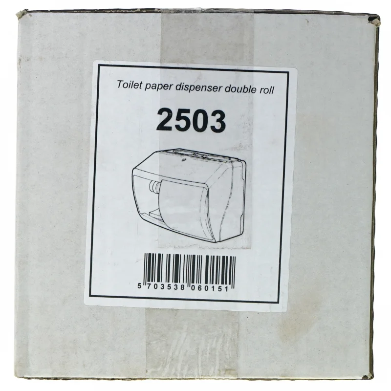 Toilet paper dispenser double roll 25 0 3 fra Abena (str. 25 x 15)
