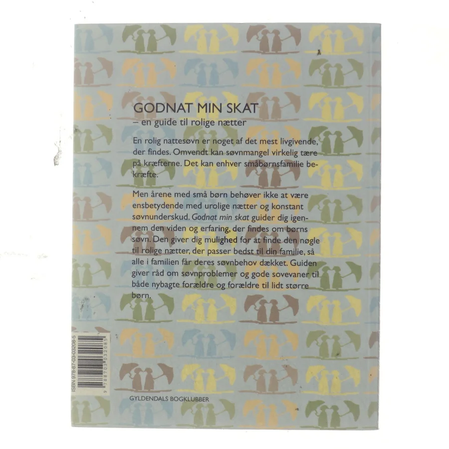 Godnat min skat : en guide til rolige nætter af Benedikte Hertel (Bog)