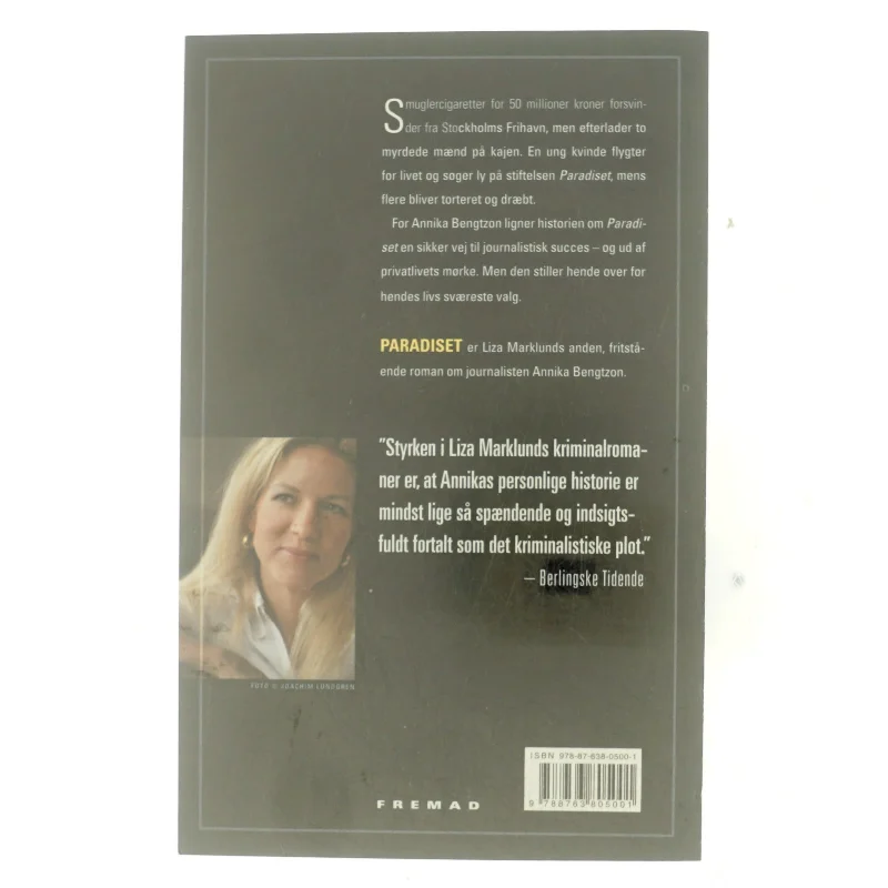 Paradiset af Liza Marklund (Bog)