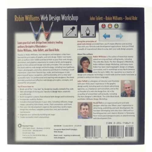 Robin Williams Web design workshop (Bog)