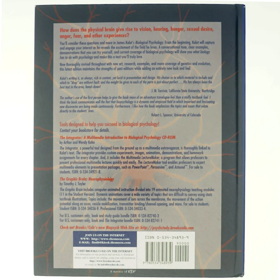 Biological Psychology af James W. Kalat (Bog)