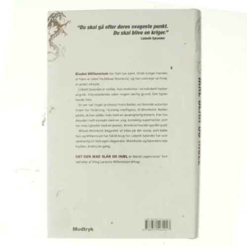 Det der ikke slår os ihjel af David Lagercrantz (Bog)