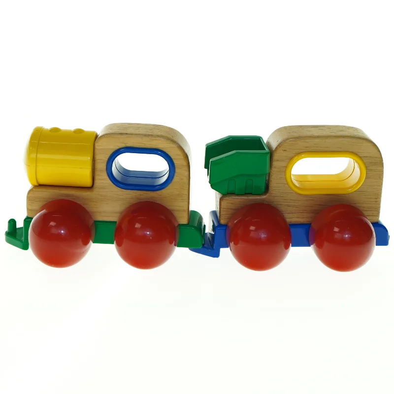 Trælegetøjstog fra Unimax (str. Længde. 25 cm)