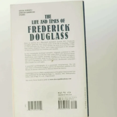 The Life and Times of Frederick Douglass af Frederick Douglass (Bog)