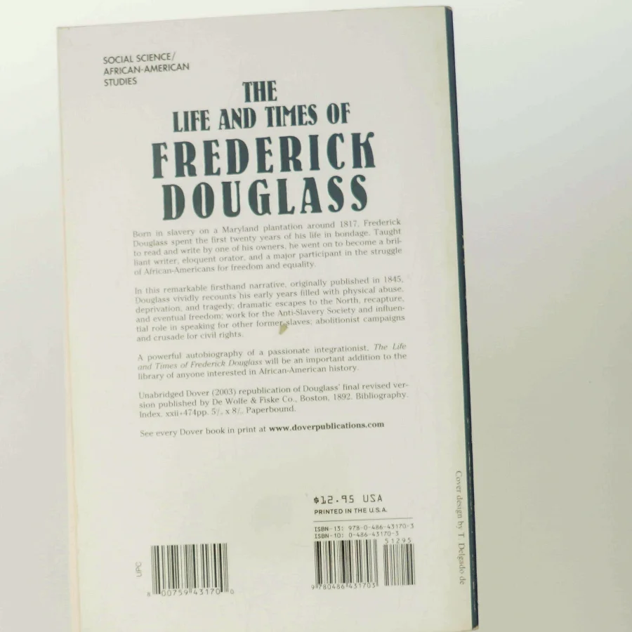 The Life and Times of Frederick Douglass af Frederick Douglass (Bog)