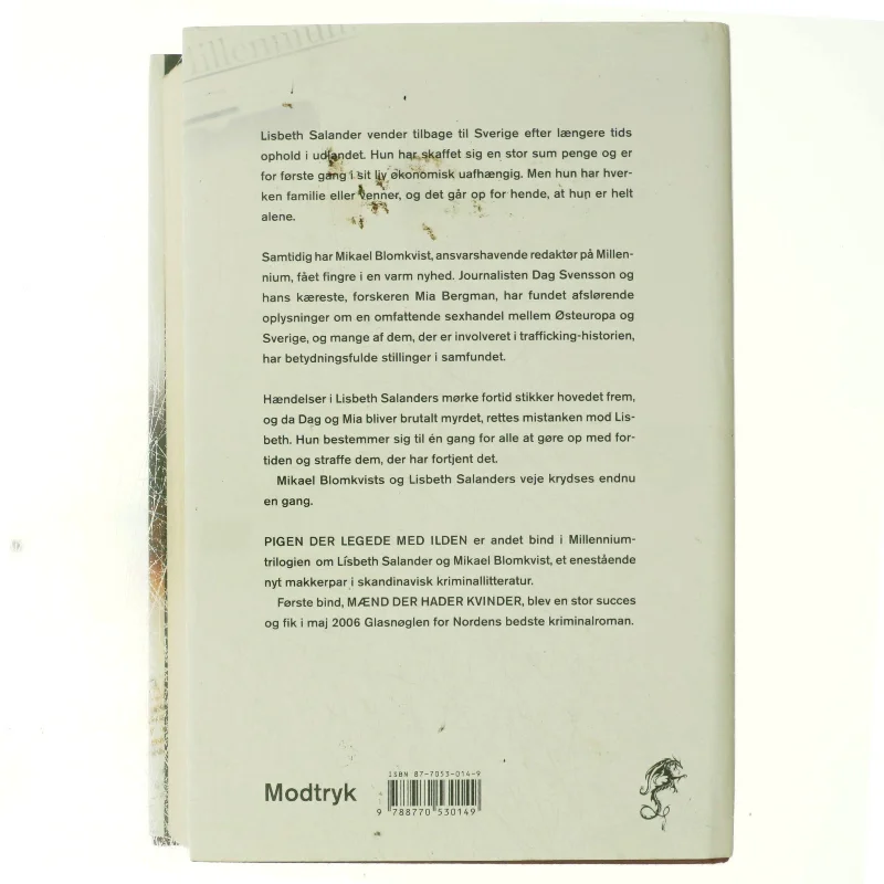 Pigen Der Legede Med Ilden 