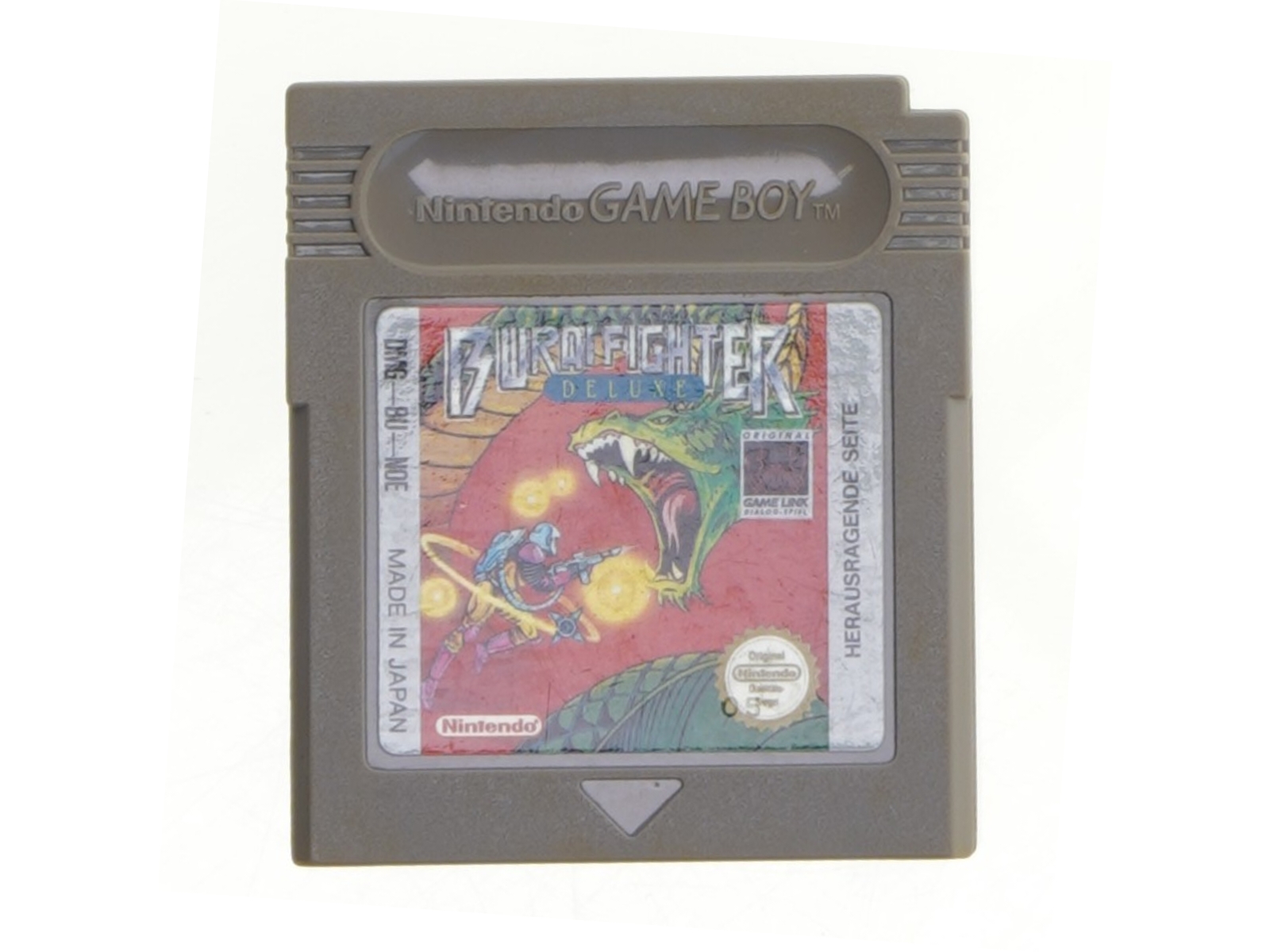 Game Boy spil -Burai fighter fra Nintendo (str. 6 cm)