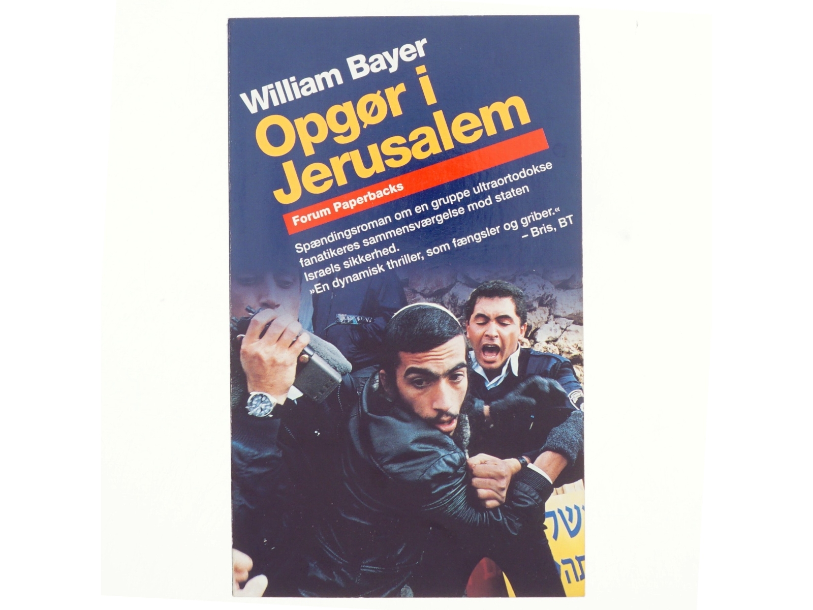 Opgør i Jerusalem : spændingsroman af William Bayer (Bog)