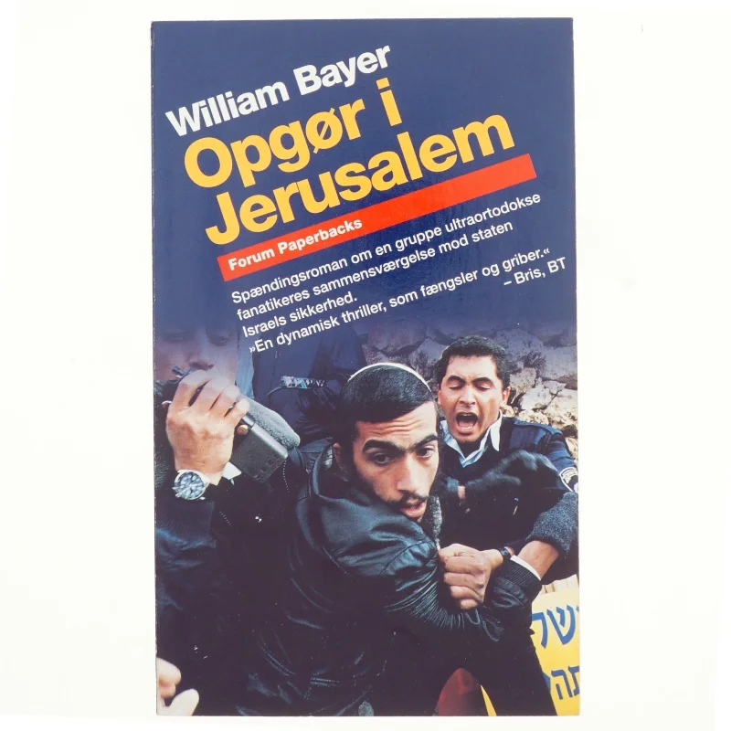 Opgør i Jerusalem : spændingsroman af William Bayer (Bog)