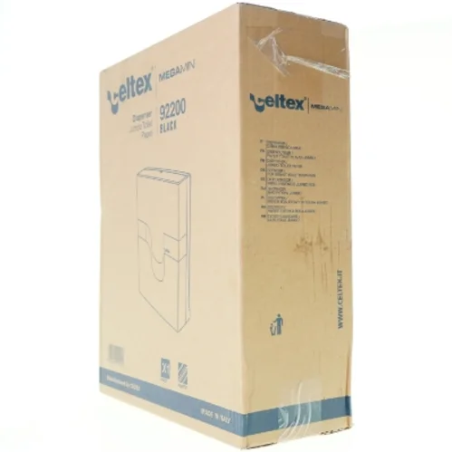 Dispenser jumbo toilet paper mega mini 9 2 2 0 0 black fra Celtex (str. 39 x 33 x 13)