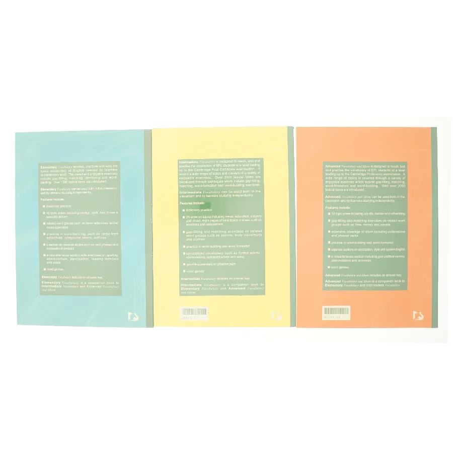 3 bøger om ordforråd af B.J. Thomas (Bog)