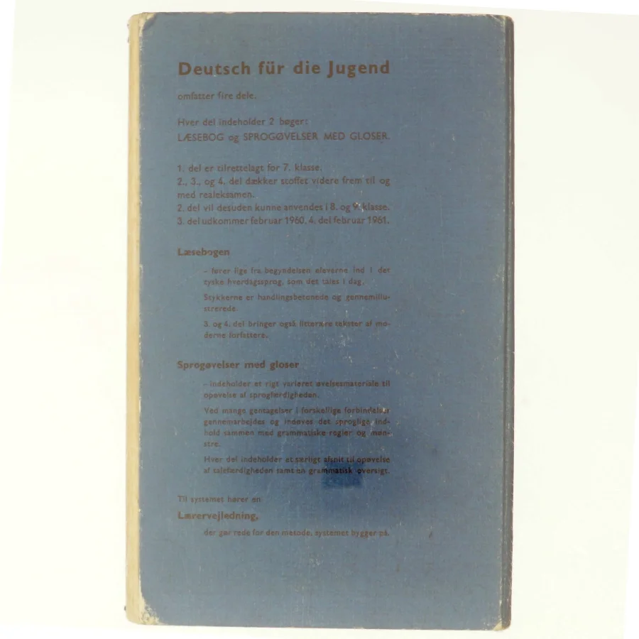 Deutch für Jungend, sprogøvelser 1