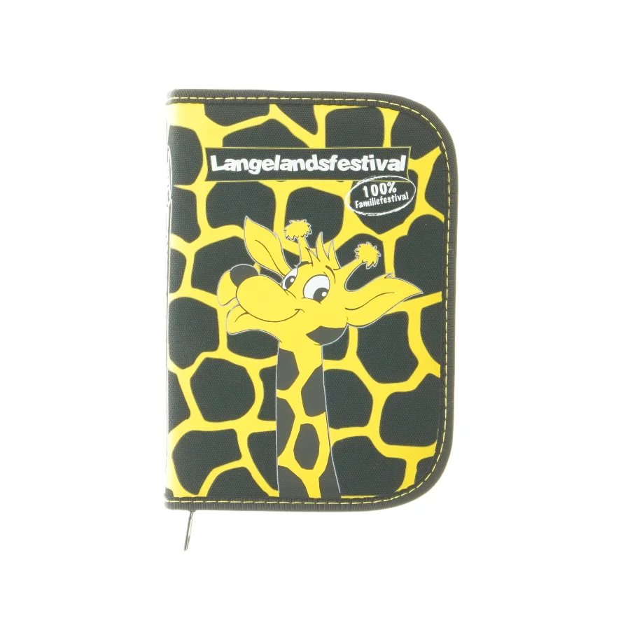 Penalhus med farveblyanter fra Langelandsfestival (str. 19x13x2,5 cm)