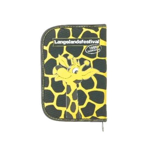 Langelandsfestival penalhus med giraffmotiv fra Langelandsfestival (str. 19x13x2,5 cm)