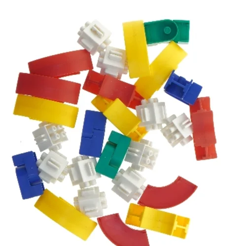 Construct-O-Blocks, Legetøjs byggesæt (str. 12x18x12 cm)