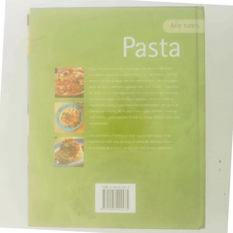 Alle tiders pasta (Bog)