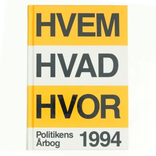 Hvem, hvad, hvor, 94 (Bog)
