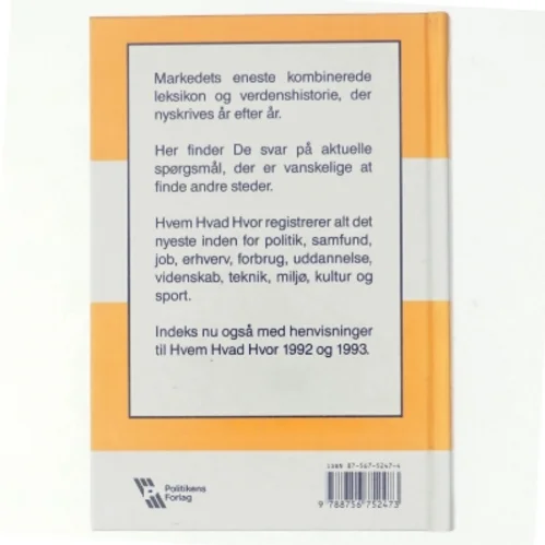 Hvem, hvad, hvor, 94 (Bog)