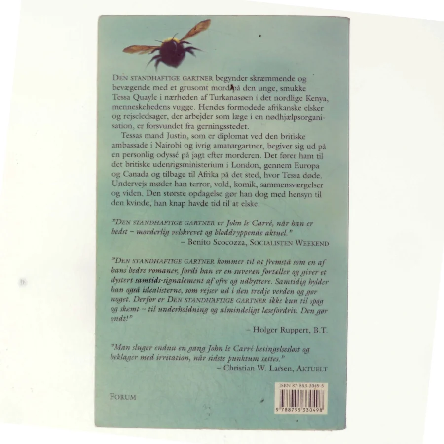 Den standhaftige gartner : roman af John Le Carré (Bog)