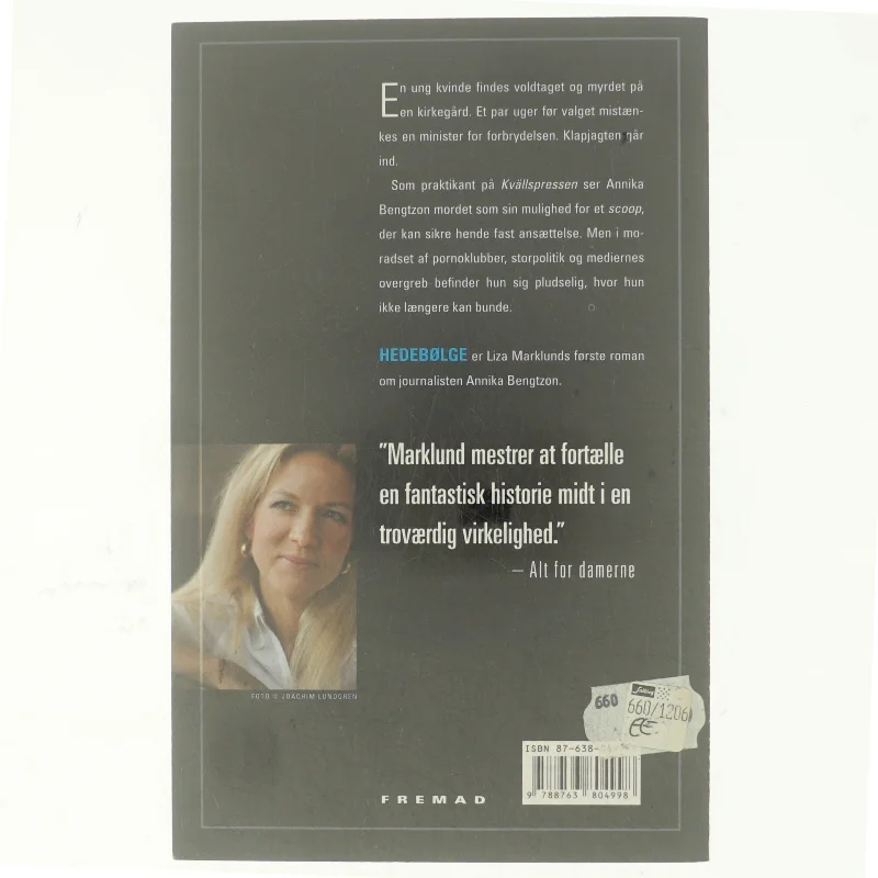 Hedebølge af Liza Marklund (Bog)