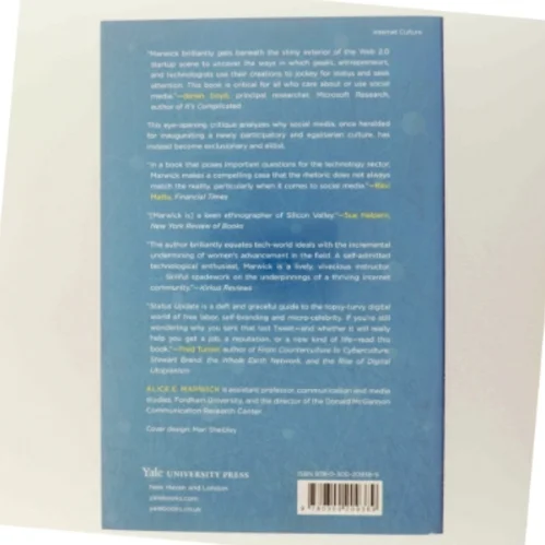 Status Update af Alice Marwick (Bog)