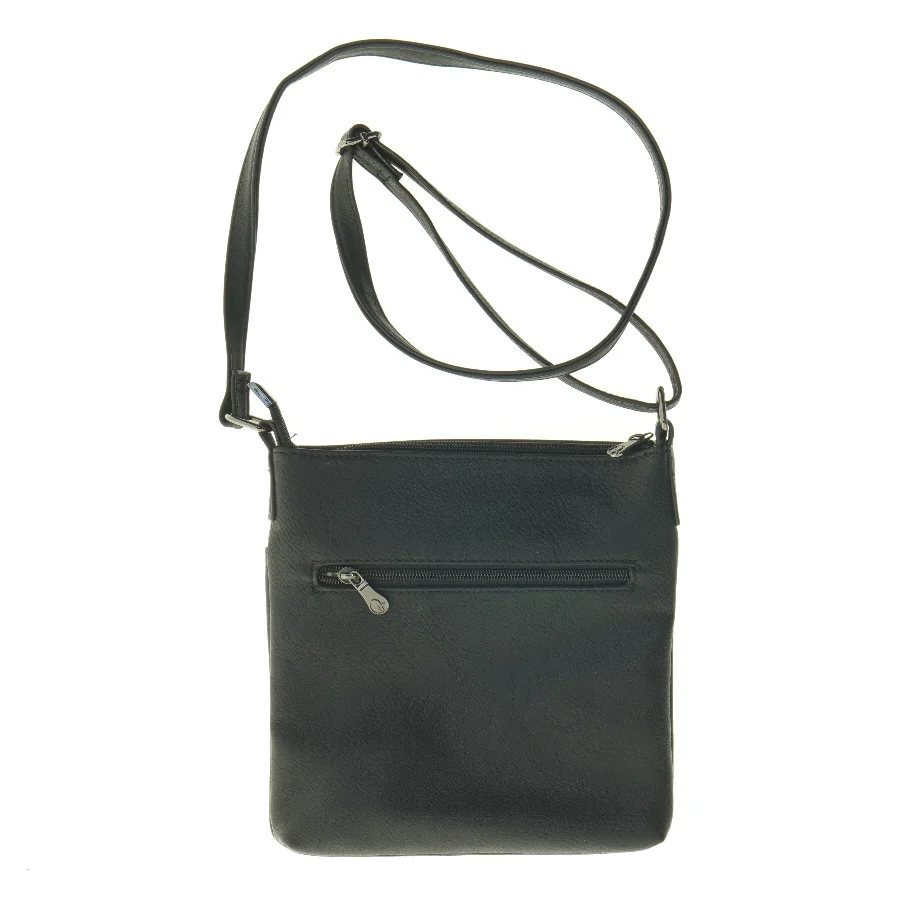 Sort lædertaske fra Puccini