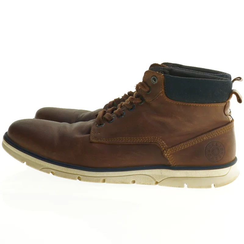 Brune læderstøvler (str. 42)