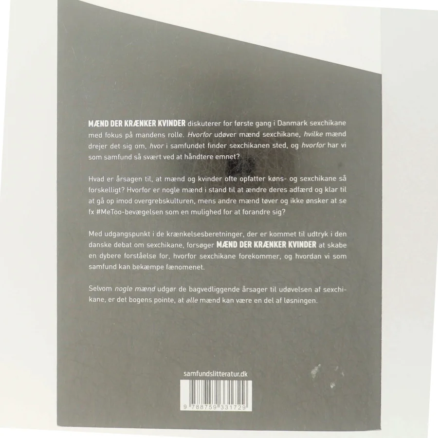 Mænd der krænker kvinder : reflektioner i kølvandet på #MeToo af Kenneth Reinicke (Bog)