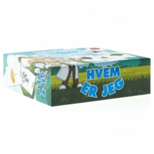 Hvem er jeg spil fra Bog Og Idé (str. 17 x 13 cm)