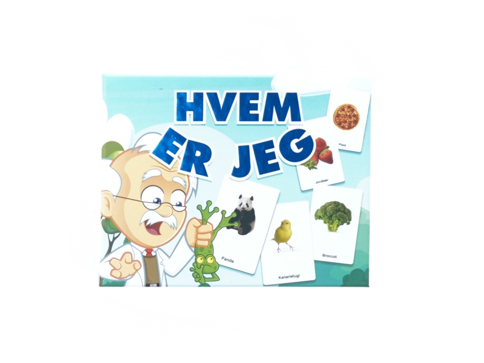 Hvem er jeg spil fra Bog Og Idé (str. 17 x 13 cm)