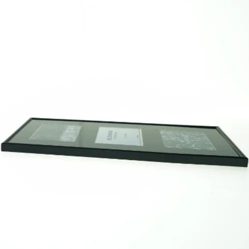 Sort billedramme til tre billeder fra Tiger (str. 46 x 25 cm)