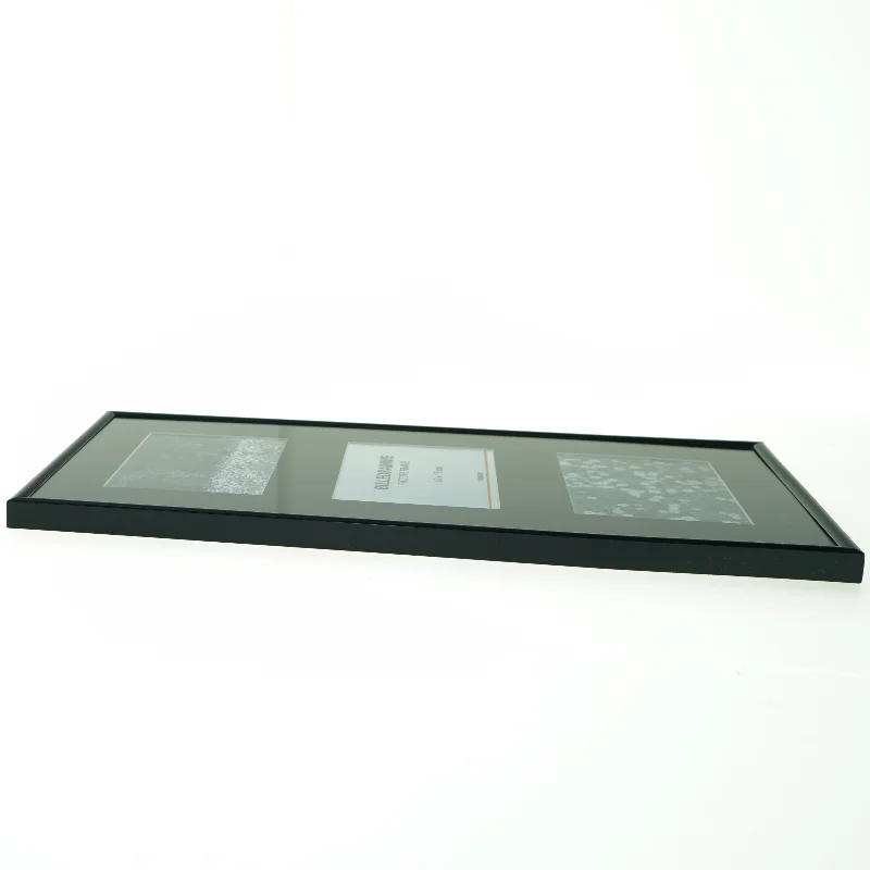 Sort billedramme til tre billeder fra Tiger (str. 46 x 25 cm)