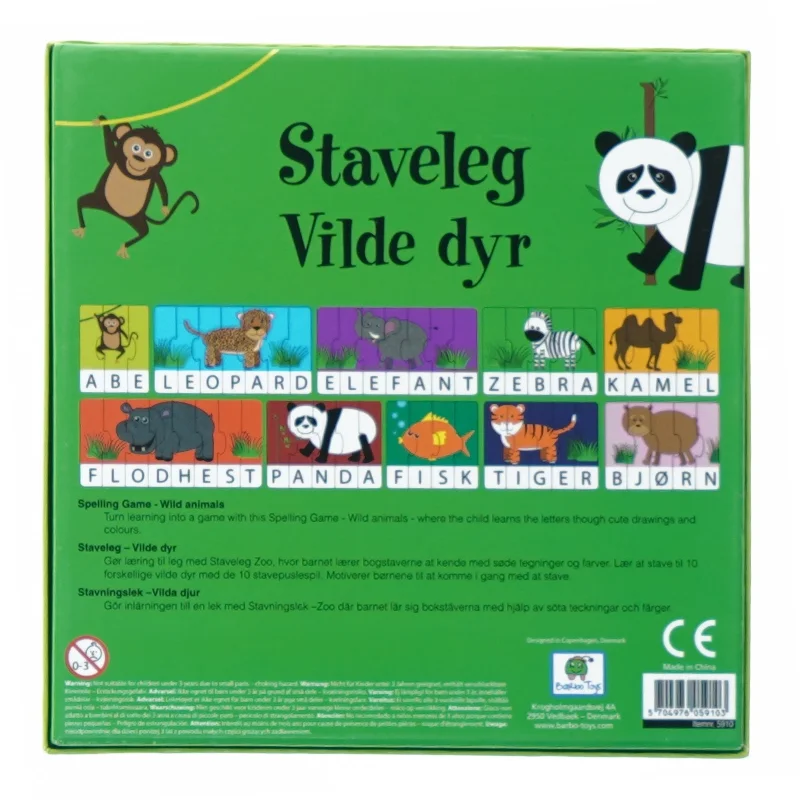 Staveleg om vilde dyr