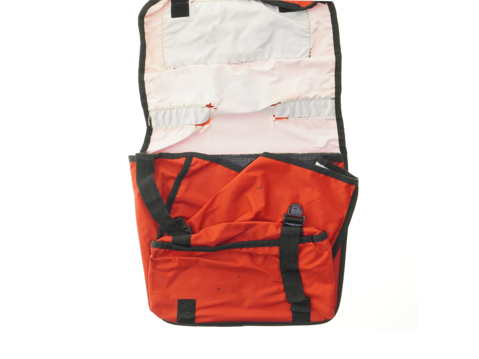 Cykeltaske med flap fra Shopper (str. 29x35 cm)