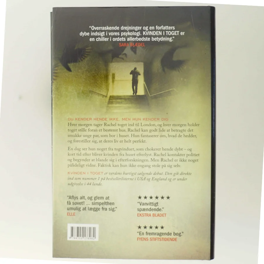 Kvinden i toget : thriller (Klassesæt) af Paula Hawkins (Bog)