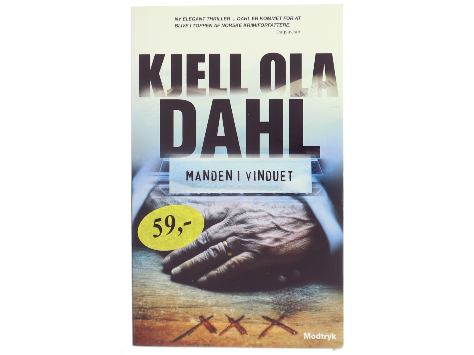 Manden i vinduet af Kjell Ola Dahl (Bog)