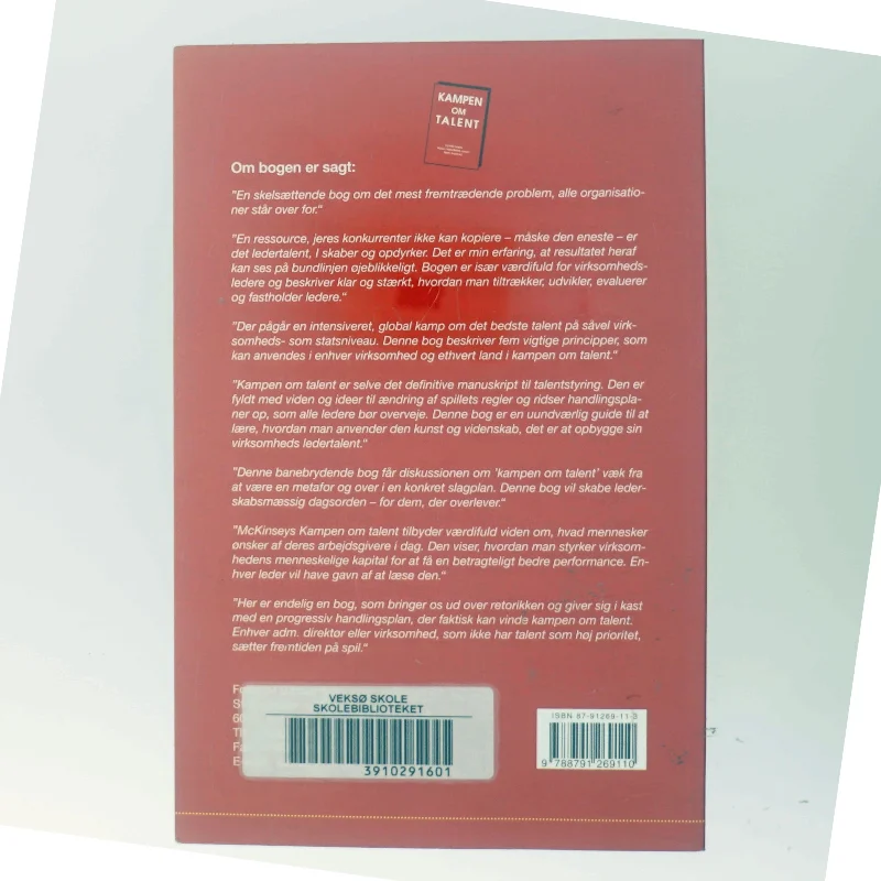 Kampen om talent (Bog)