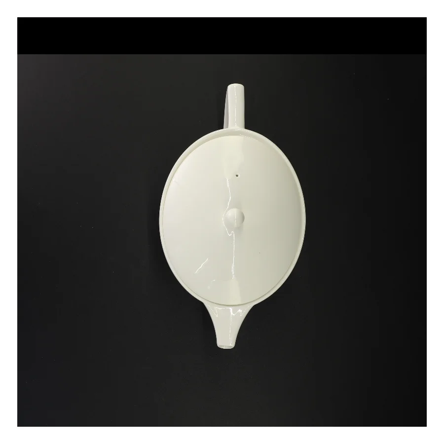 Hvid tekande med låg fra Jasper Conran (str. 27 x 14 cm)